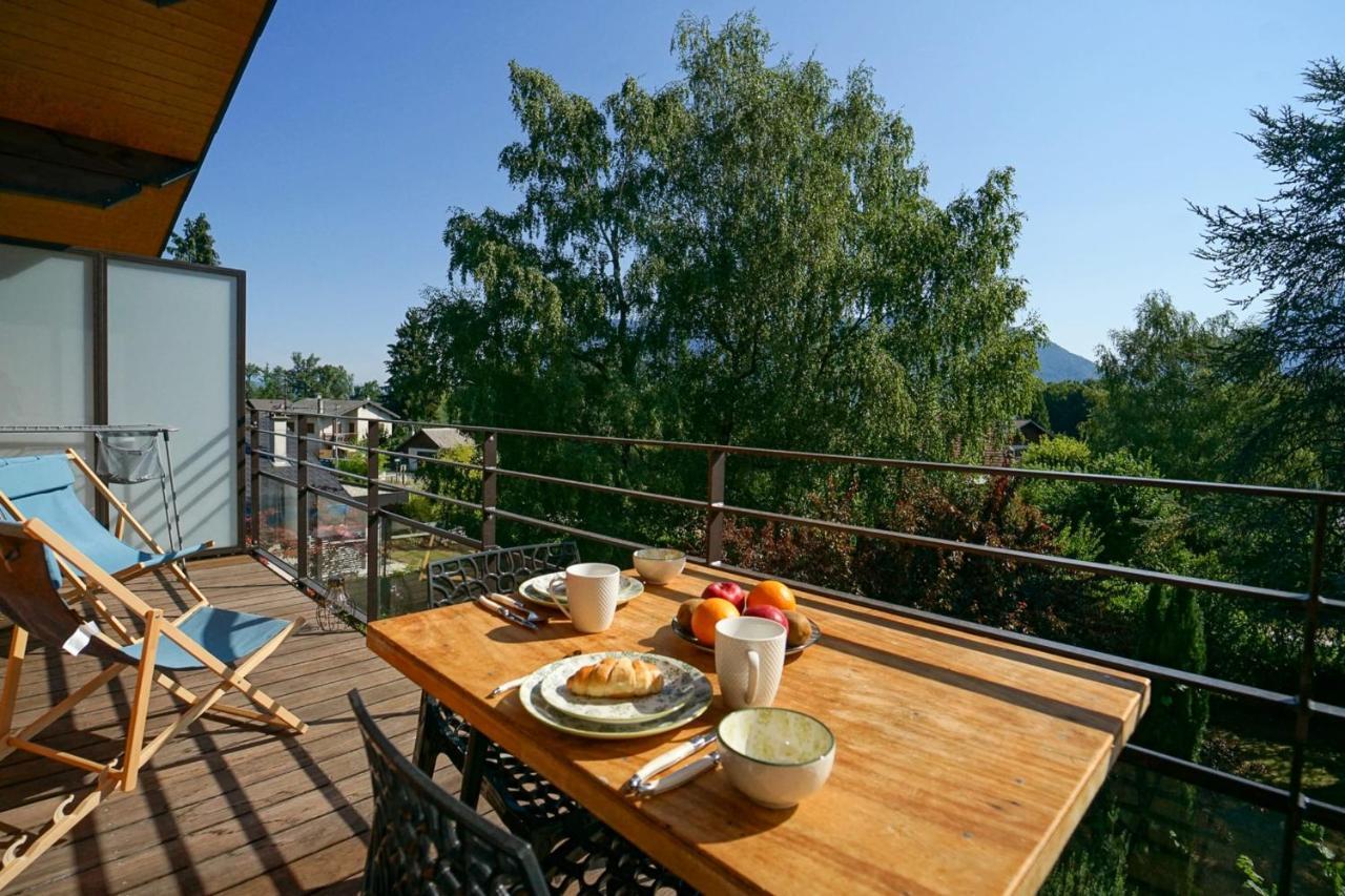 La Tournette Superb Quiet Apartment 300 Meters From The Lake Sévrier Buitenkant foto